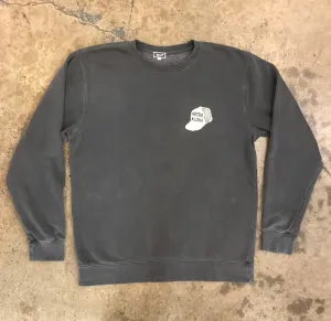 Mucho Aloha - Crewneck Hat Patch Sweatshirt
