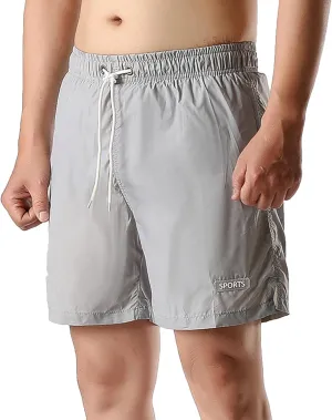Muscularfit Black Running Shorts Summer Running Athletic Shorts Gym Sport Drawstring Elastic Waist Workout Shorts 3" Inseam