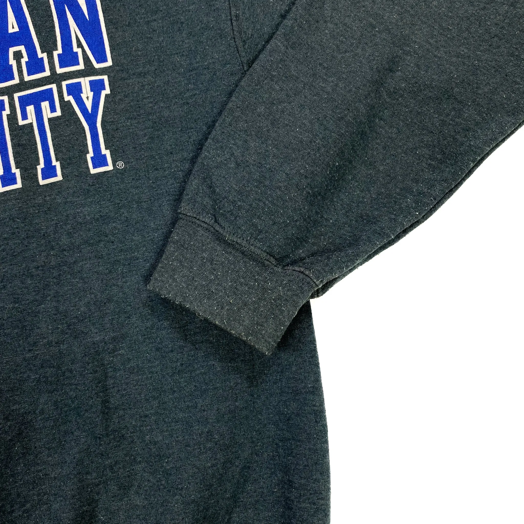 MV Sport AMERICAN UNIVERSITY College Spellout Graphic Crewneck Sweatshirt