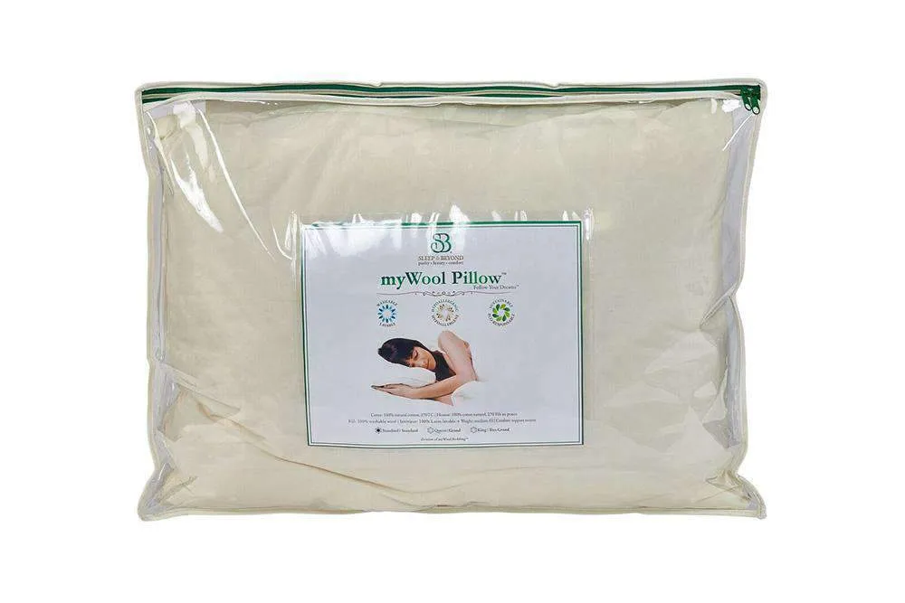 myWool Pillow™ by Sleep & Beyond
