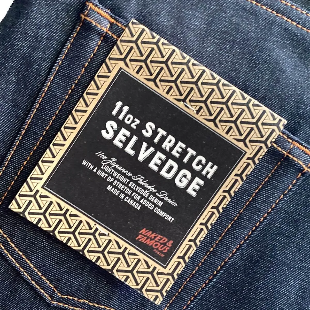 Naked & Famous Denim 11oz Stretch Selvedge - Weird Guy Jeans