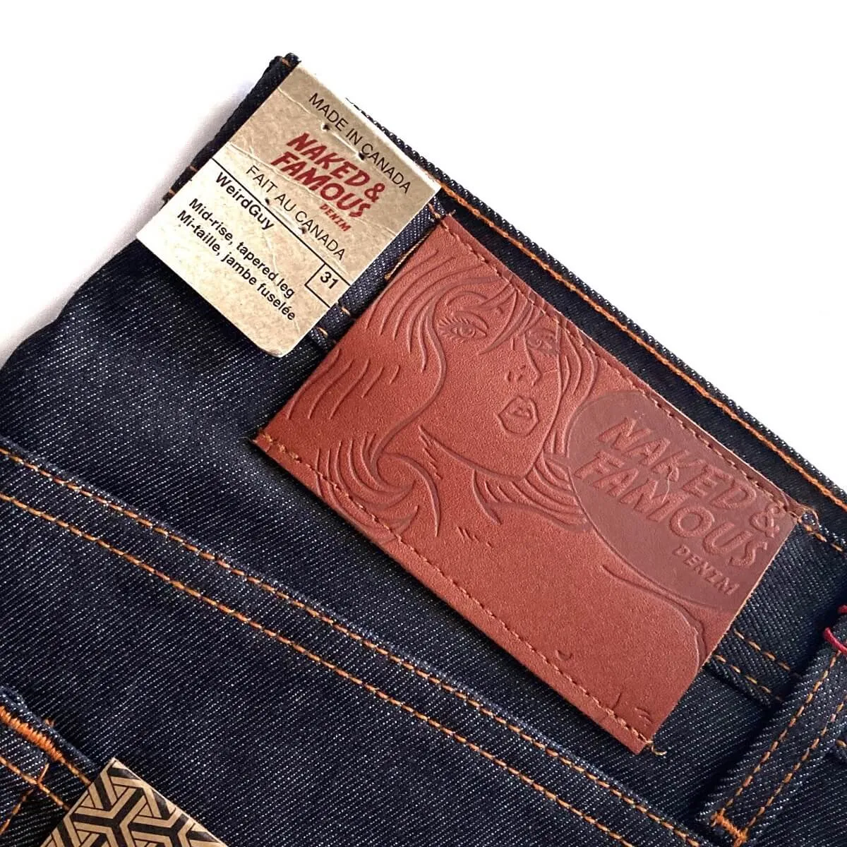 Naked & Famous Denim 11oz Stretch Selvedge - Weird Guy Jeans