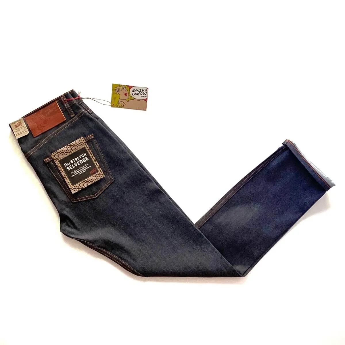 Naked & Famous Denim 11oz Stretch Selvedge - Weird Guy Jeans