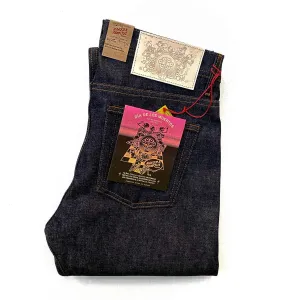 Naked & Famous Denim Dia De Los Muertos Selvedge - Weird Guy Jeans