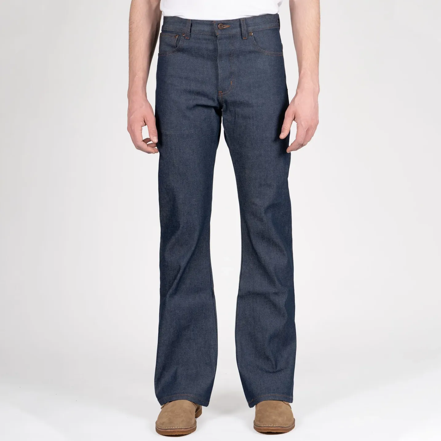 Naked & Famous Groovy Guy - Natural Indigo Selvedge
