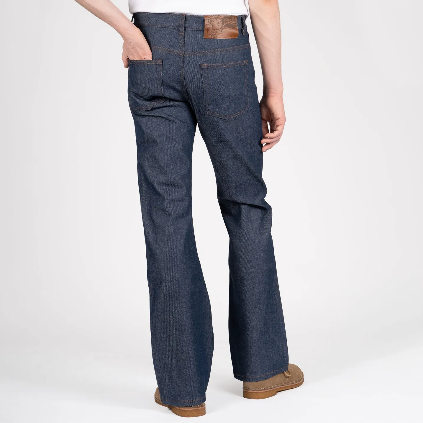 Naked & Famous Groovy Guy - Natural Indigo Selvedge