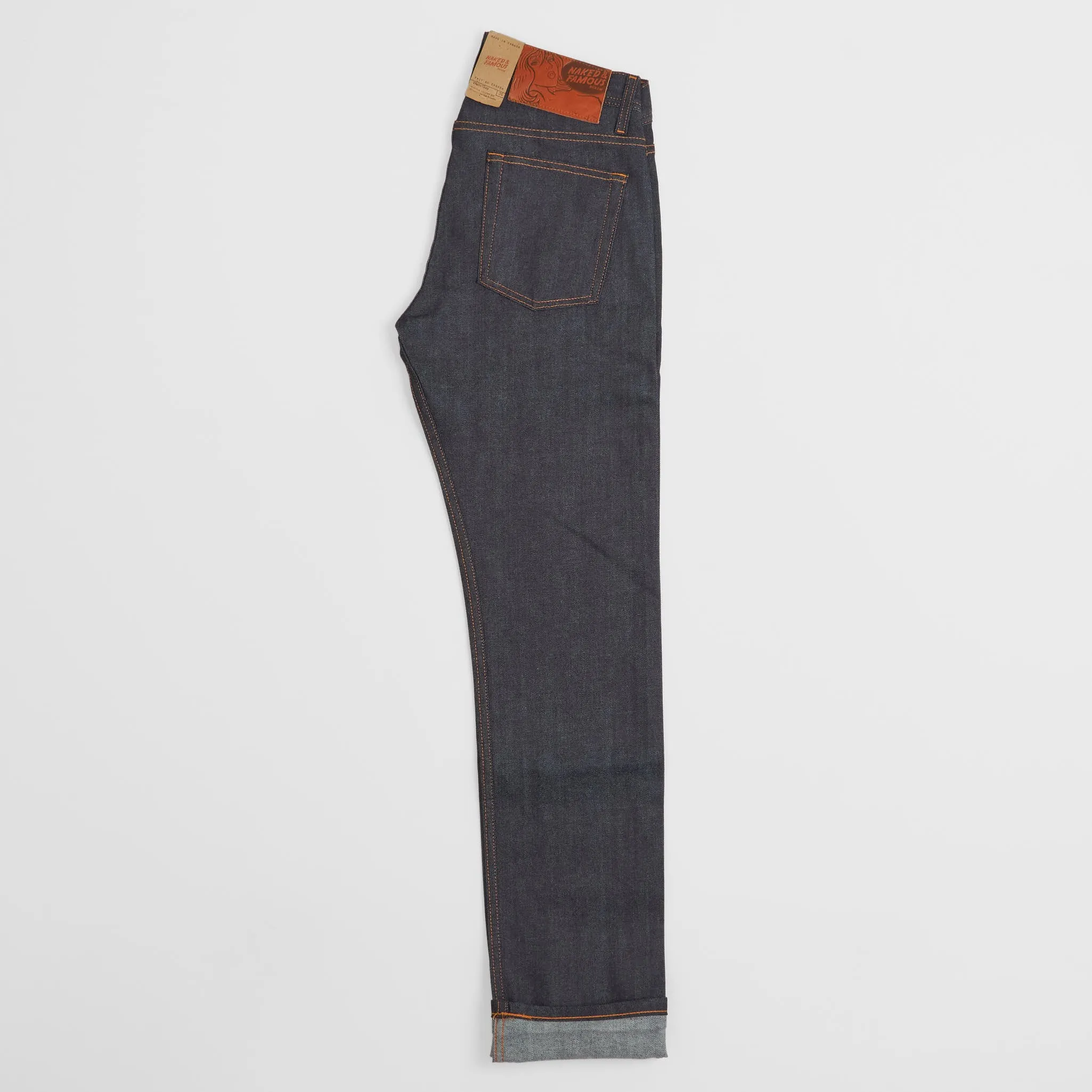 Naked & Famous Stretch Selvage Denim Weird Guy