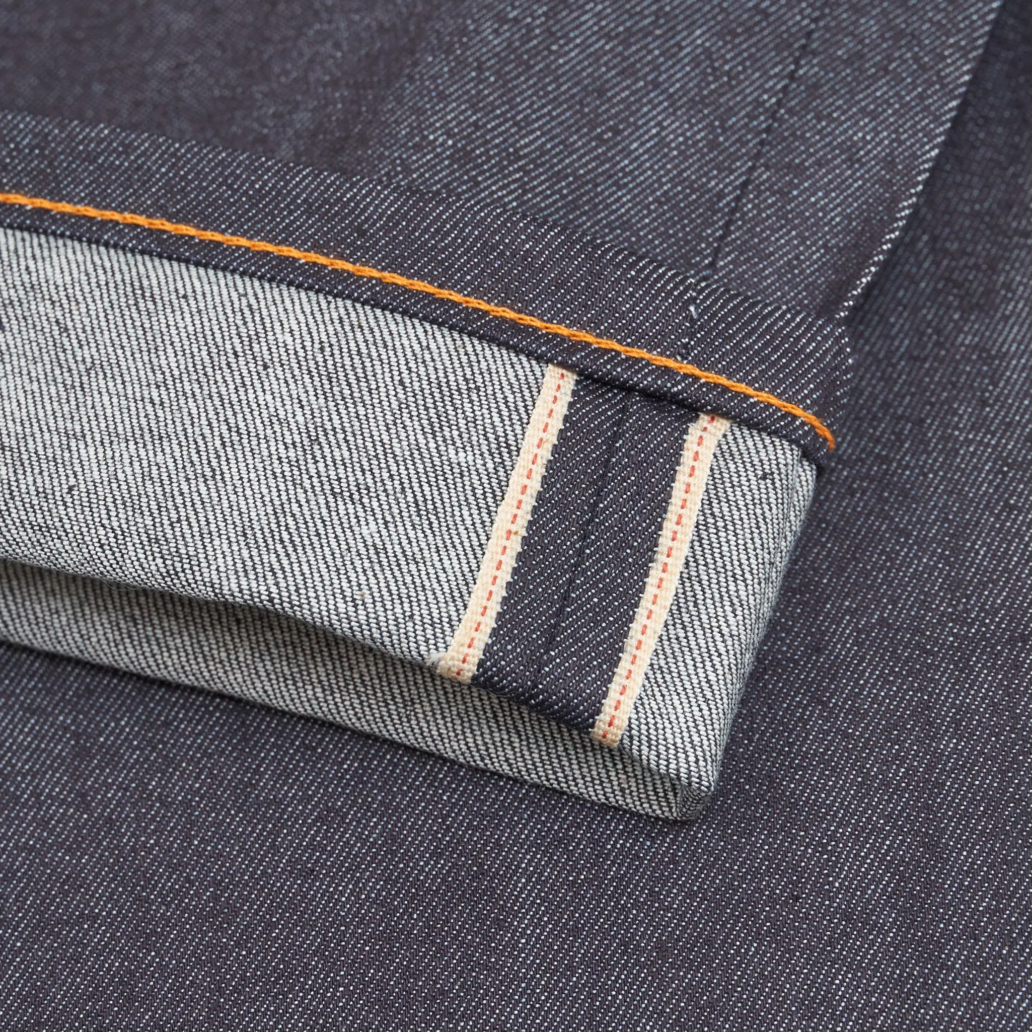 Naked & Famous Stretch Selvage Denim Weird Guy