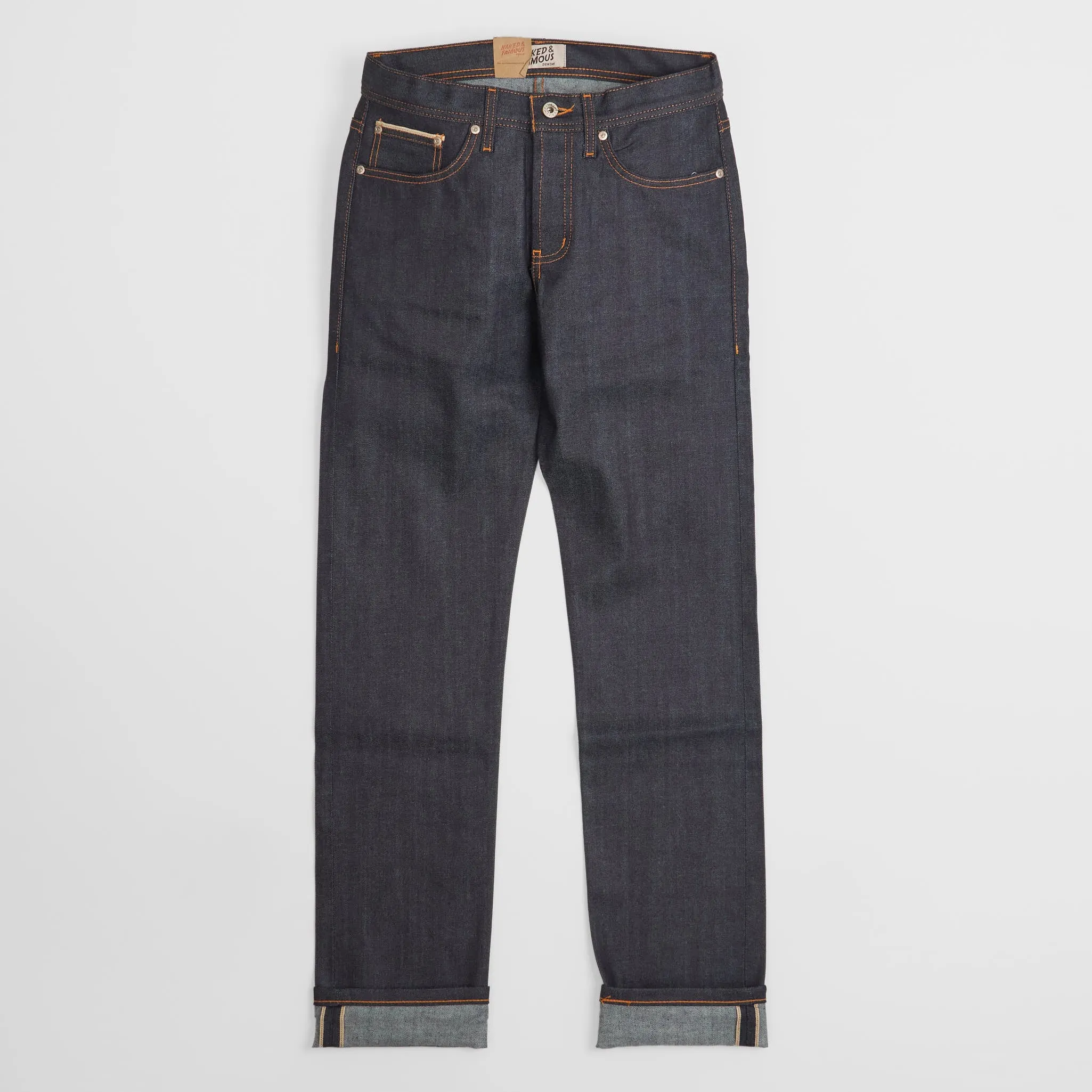 Naked & Famous Stretch Selvage Denim Weird Guy
