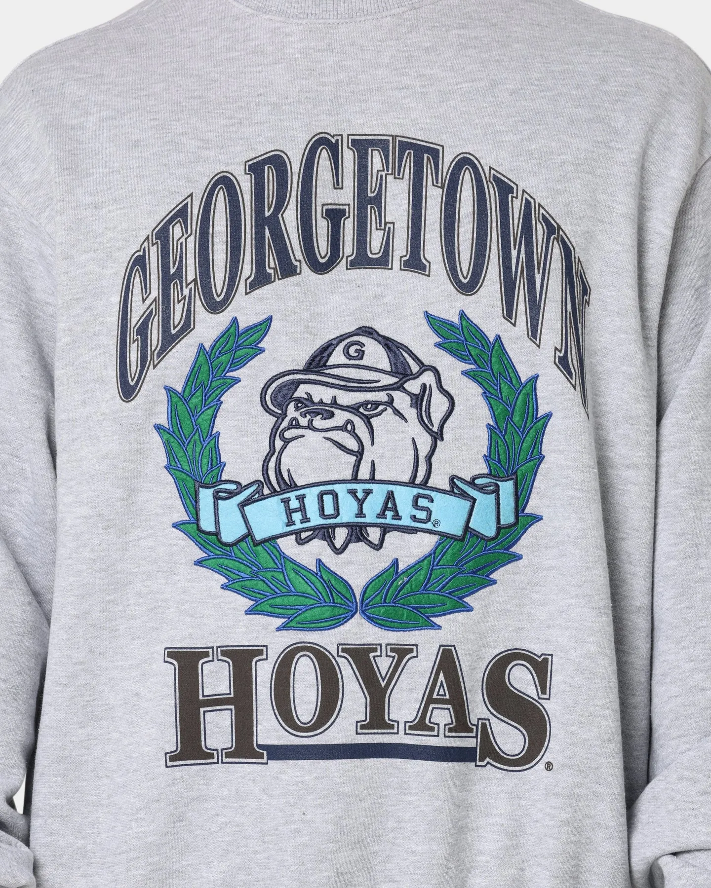 National Collegiate Athletic Association Georgetown Hoyas Vintage Mascot Crewneck Vintage Marle