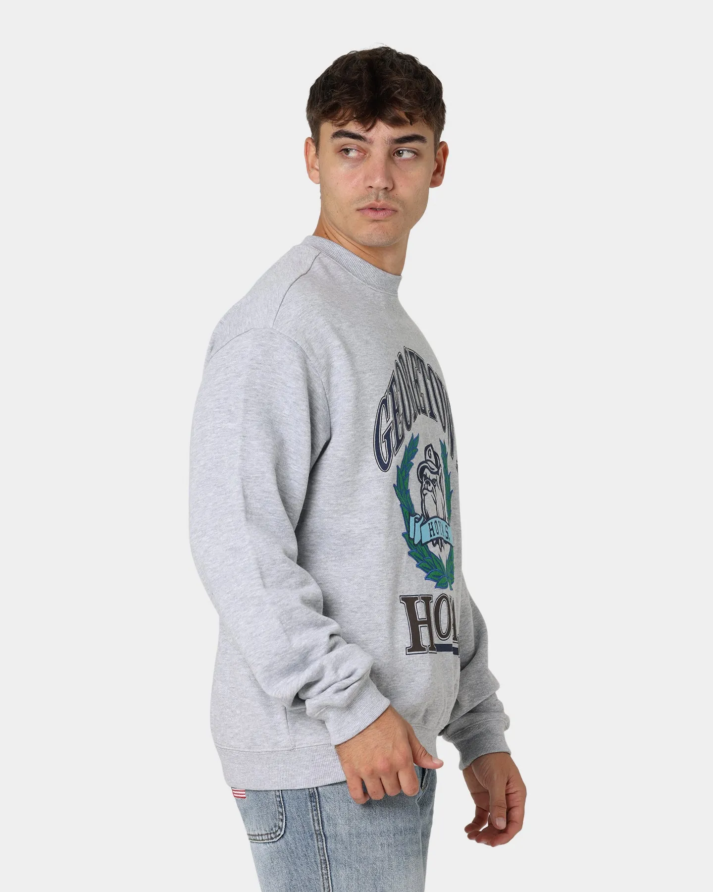 National Collegiate Athletic Association Georgetown Hoyas Vintage Mascot Crewneck Vintage Marle