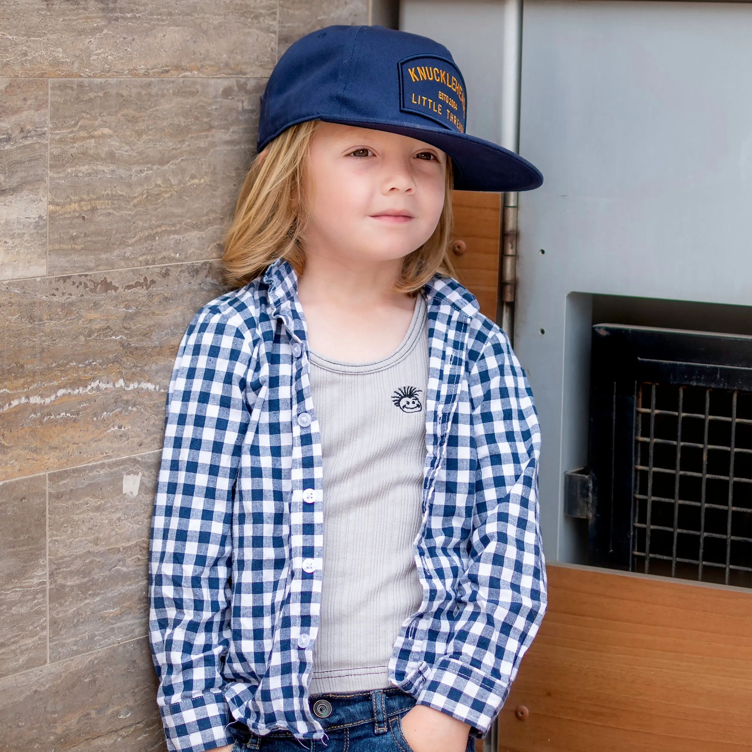 Navy-KH Trucker Hat