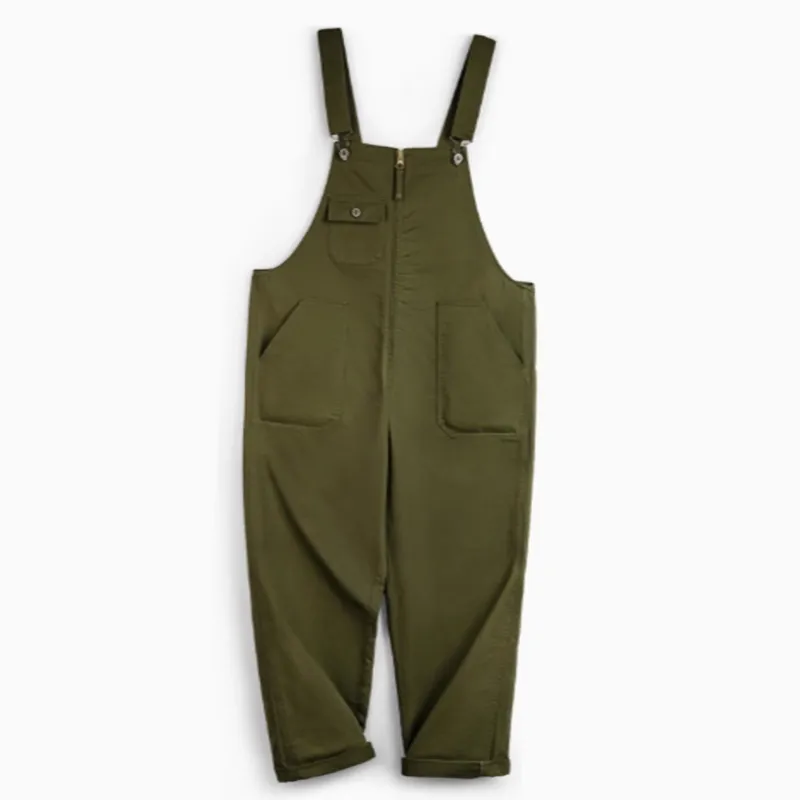 Navy Work Retro Overalls V0449