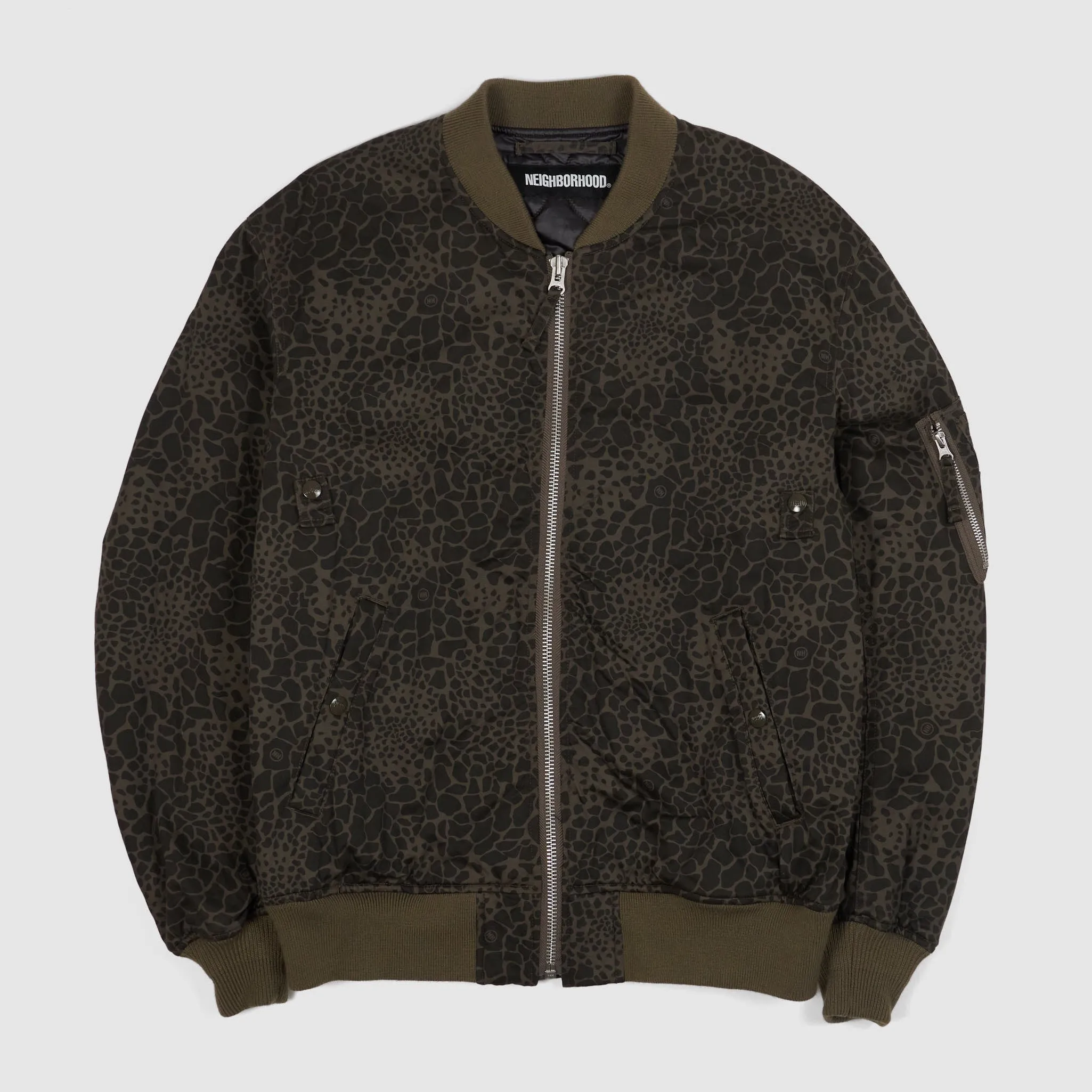 Neighborhood MA-1 Camo Bomber Jacket