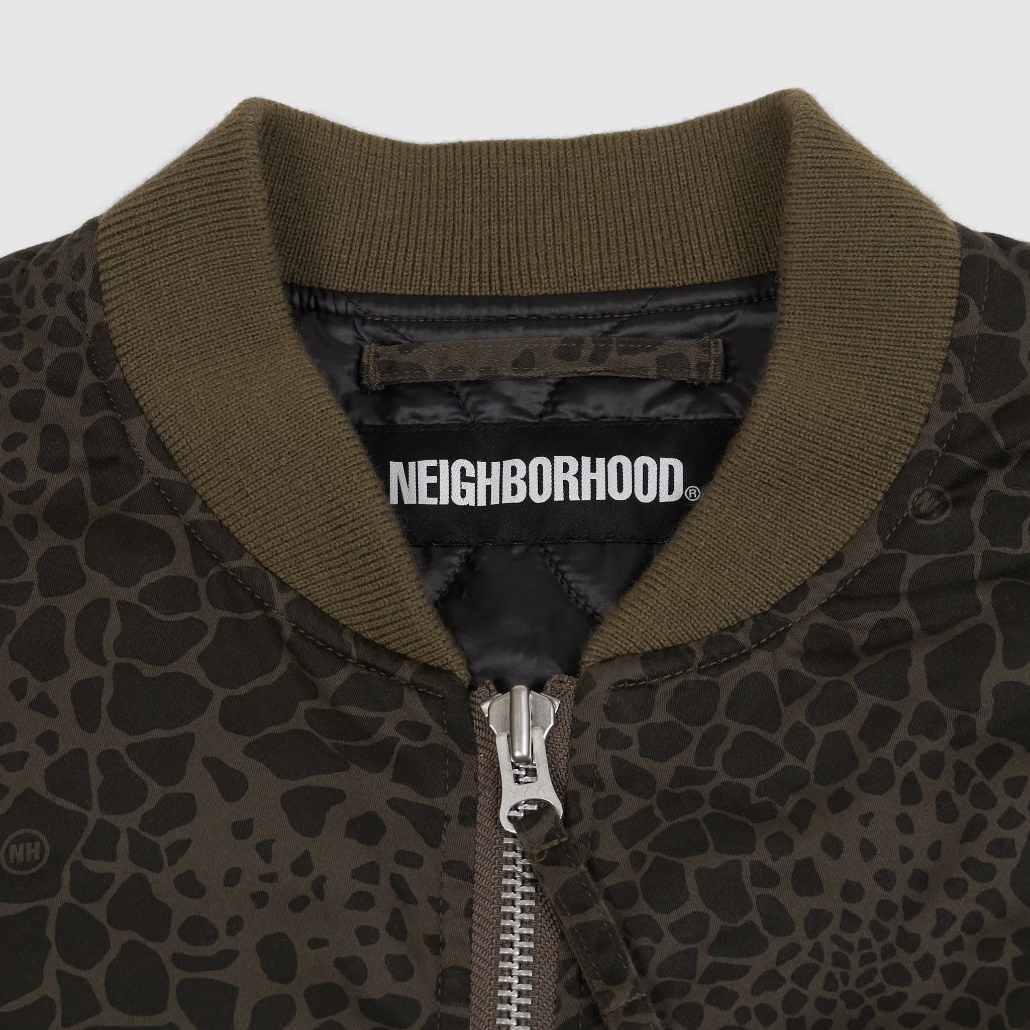 Neighborhood MA-1 Camo Bomber Jacket