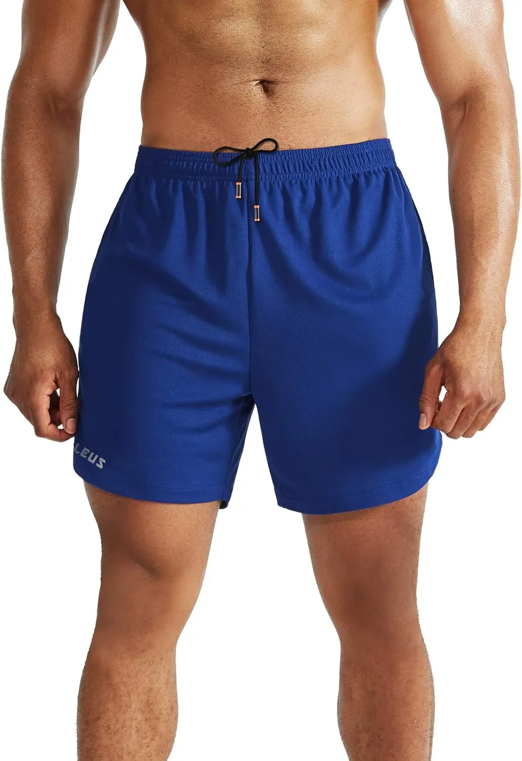 NELEUS Men's 2 in 1 Running Shorts with Liner,Dry Fit Workout Shorts with Pockets