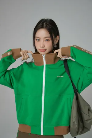 Never Too Much Track Zip-Up