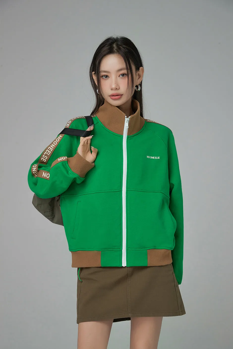 Never Too Much Track Zip-Up