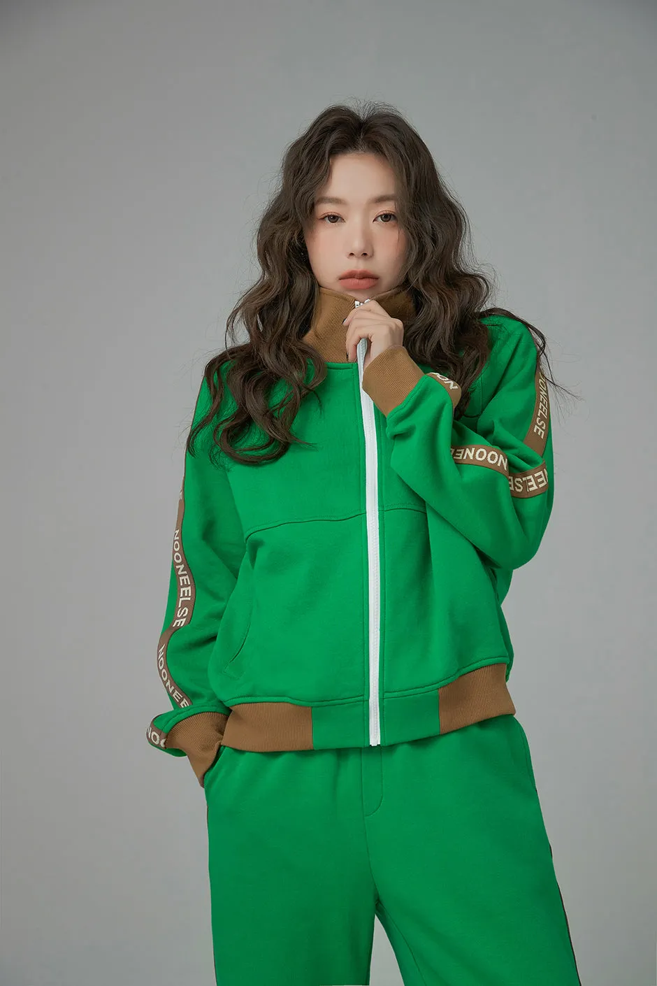 Never Too Much Track Zip-Up