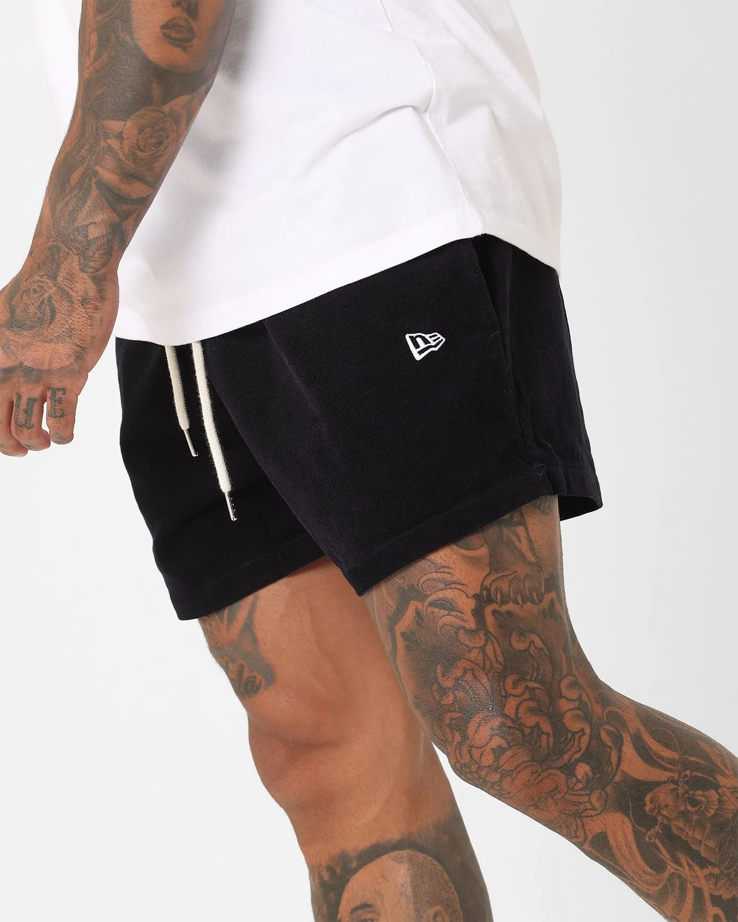 New Era New York Yankees Corduroy Woven Shorts Navy