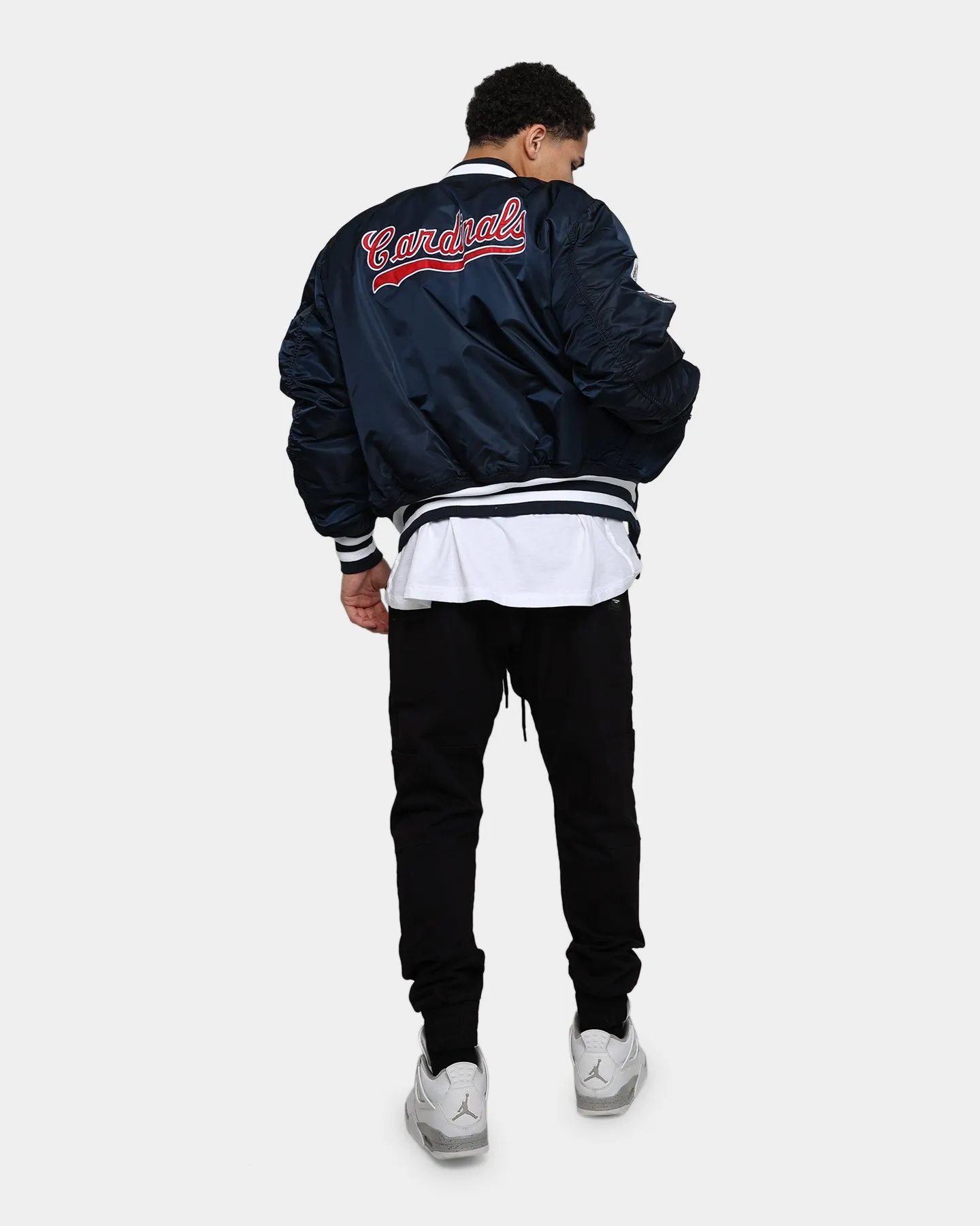 New Era St Louis Cardinals Varsity Jacket Blue