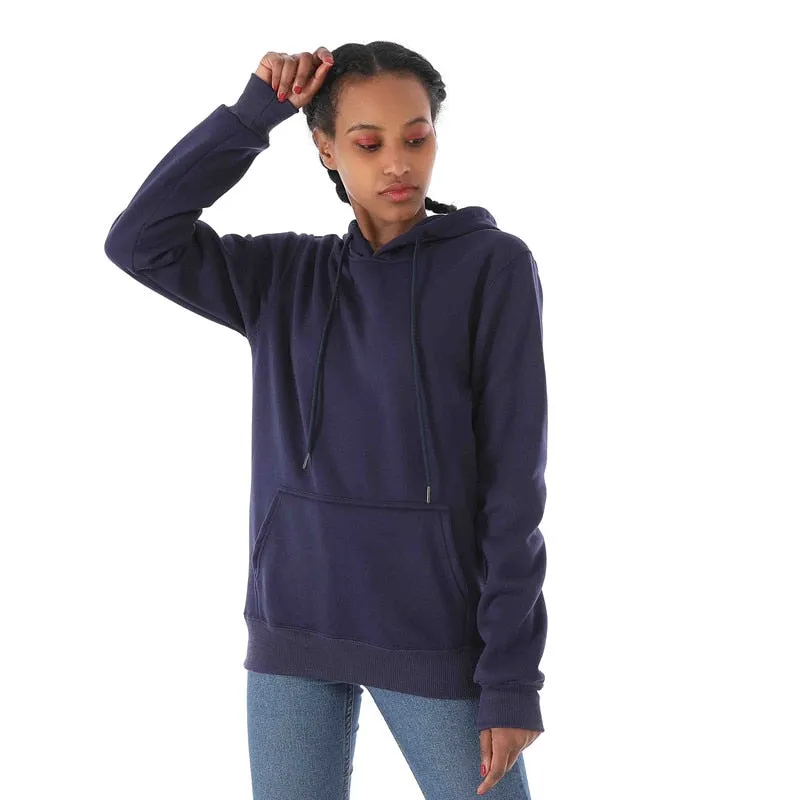 New Winter Letter Printed Zip Up Hoodie