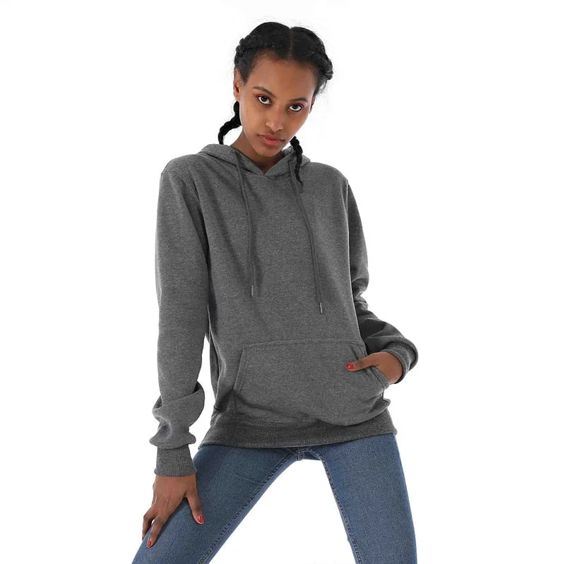 New Winter Letter Printed Zip Up Hoodie