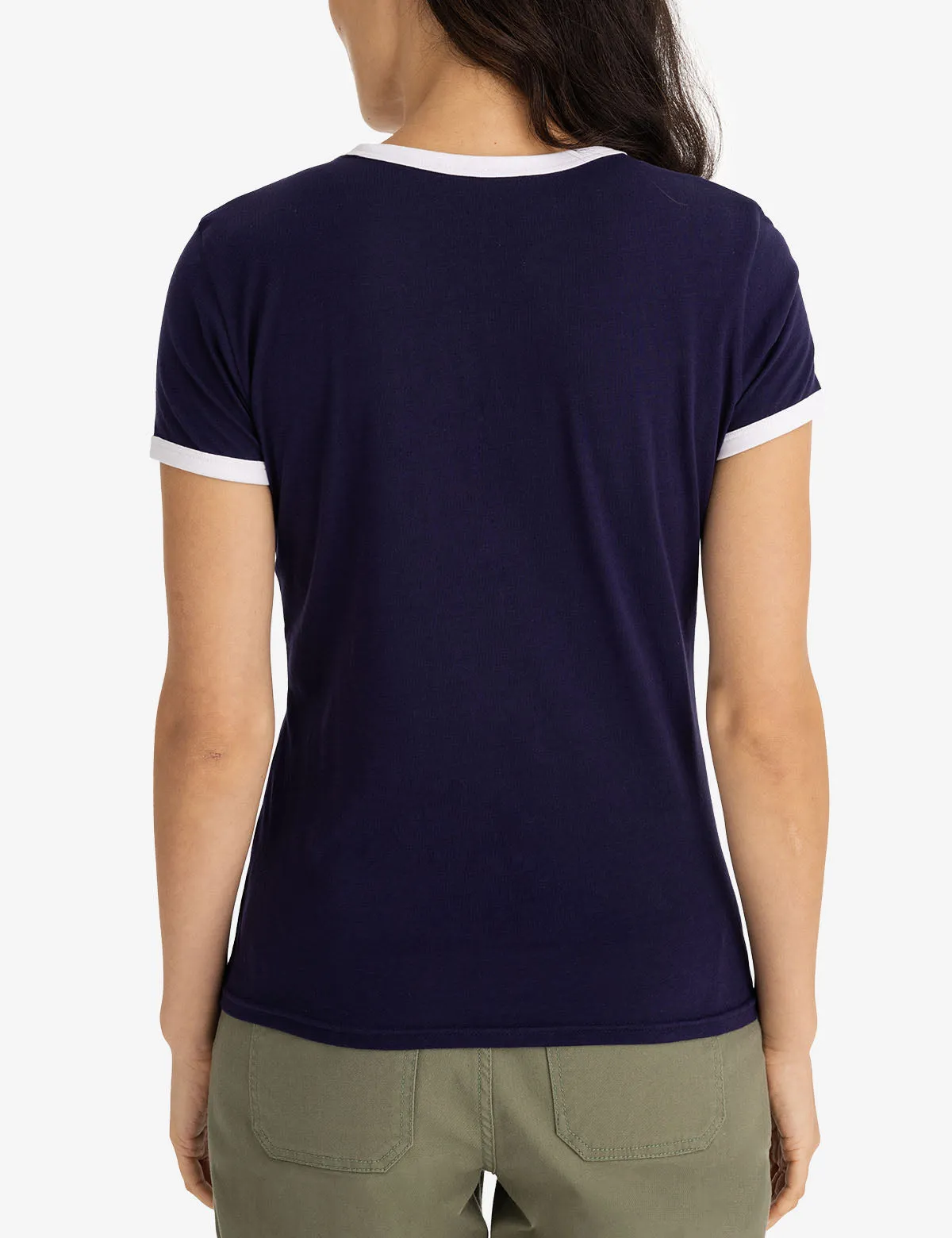 NEW YORK FOIL RINGER JERSEY T-SHIRT