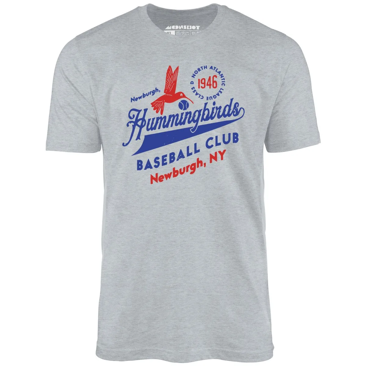 Newburgh Hummingbirds - New York - Vintage Defunct Baseball Teams - Unisex T-Shirt