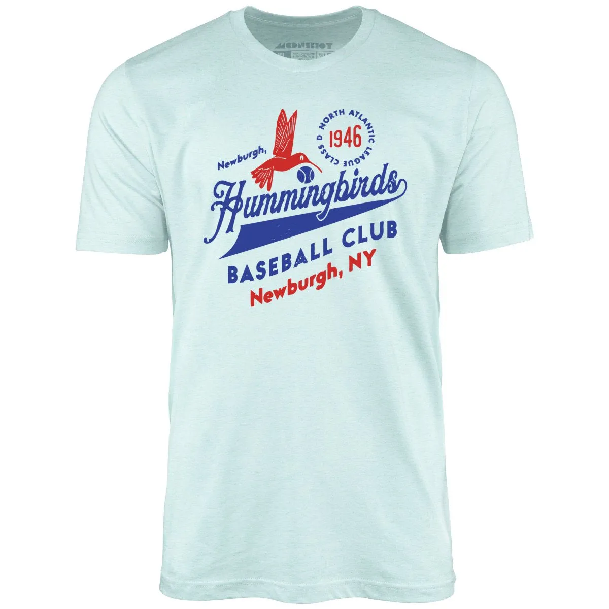 Newburgh Hummingbirds - New York - Vintage Defunct Baseball Teams - Unisex T-Shirt