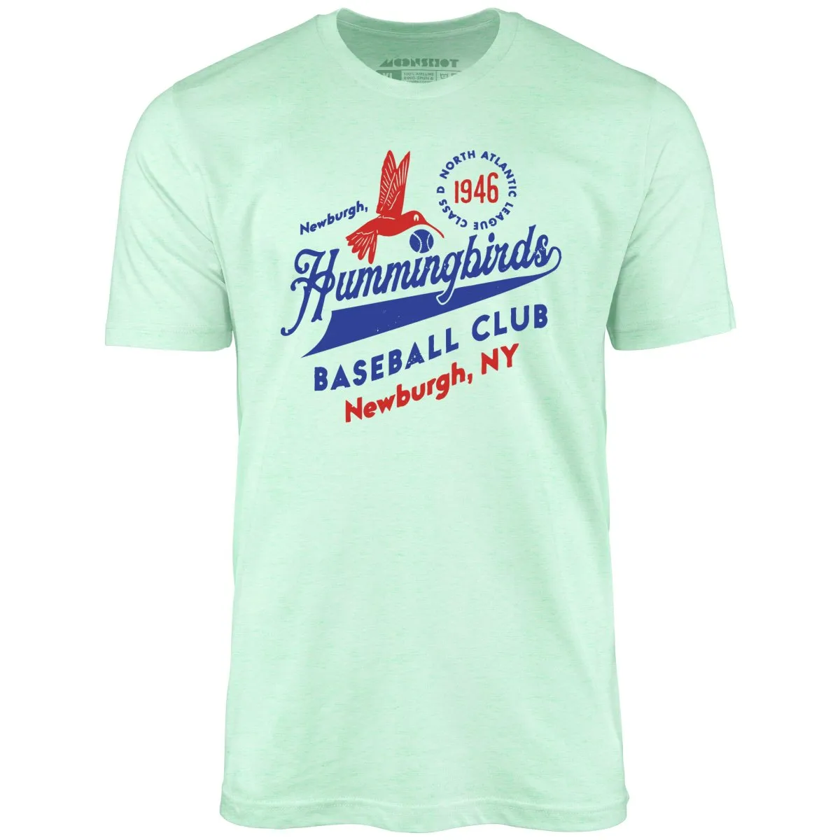 Newburgh Hummingbirds - New York - Vintage Defunct Baseball Teams - Unisex T-Shirt