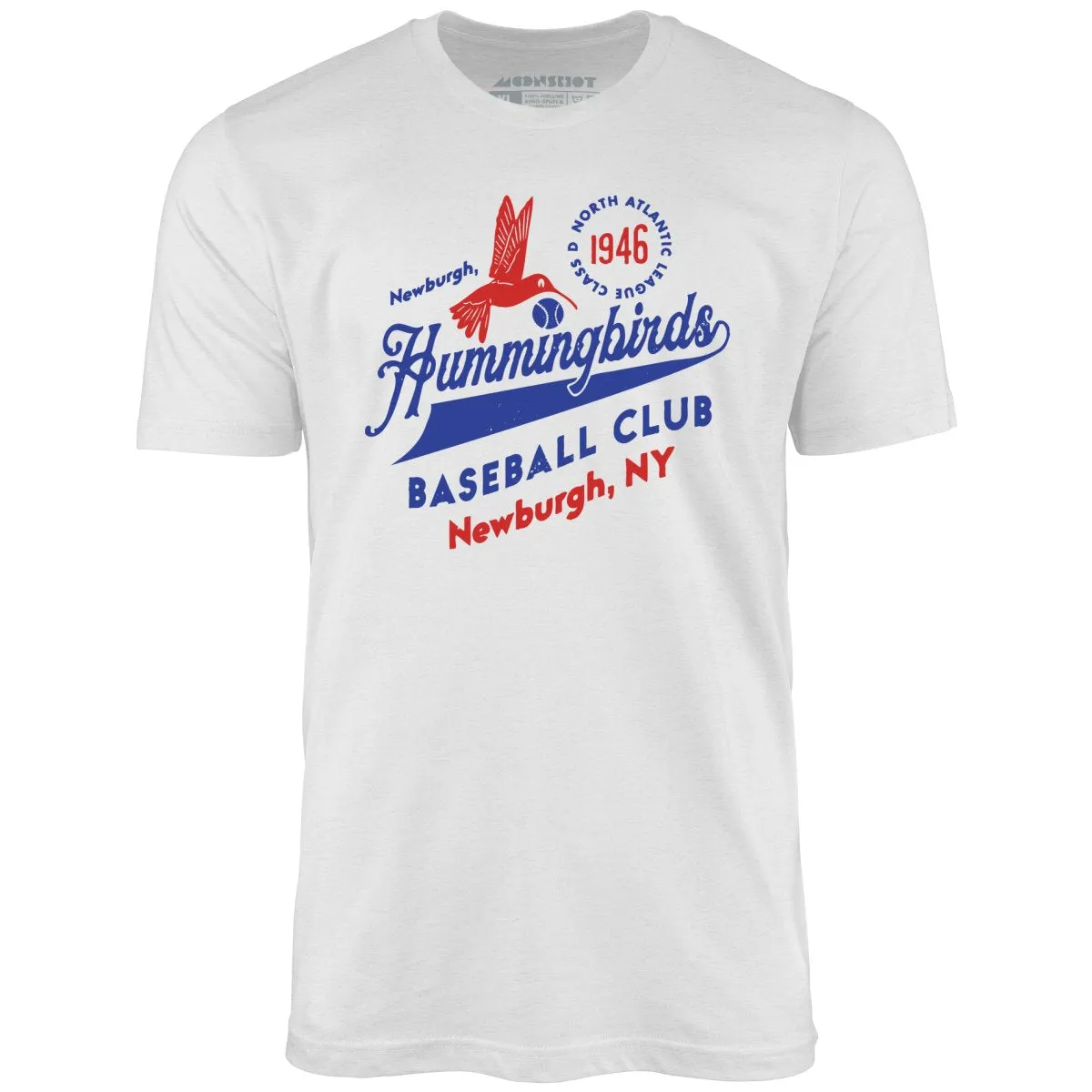 Newburgh Hummingbirds - New York - Vintage Defunct Baseball Teams - Unisex T-Shirt