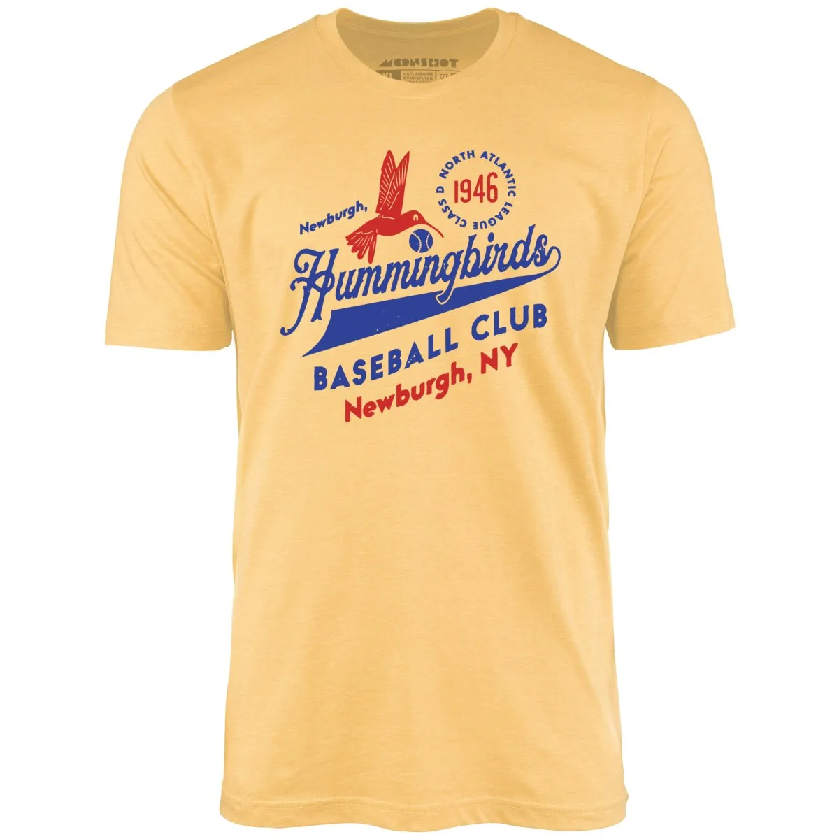 Newburgh Hummingbirds - New York - Vintage Defunct Baseball Teams - Unisex T-Shirt