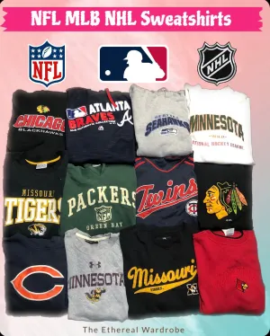 NFL MLB NHL teams sweatshirts