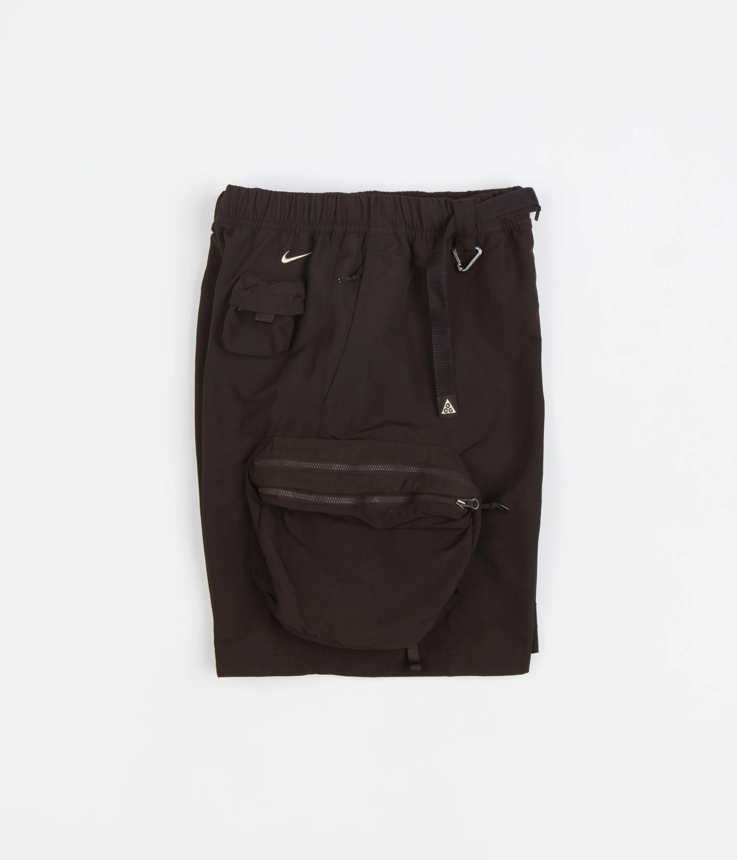 Nike ACG Snowgrass Cargo Shorts - Velvet Brown / Black / Sanddrift