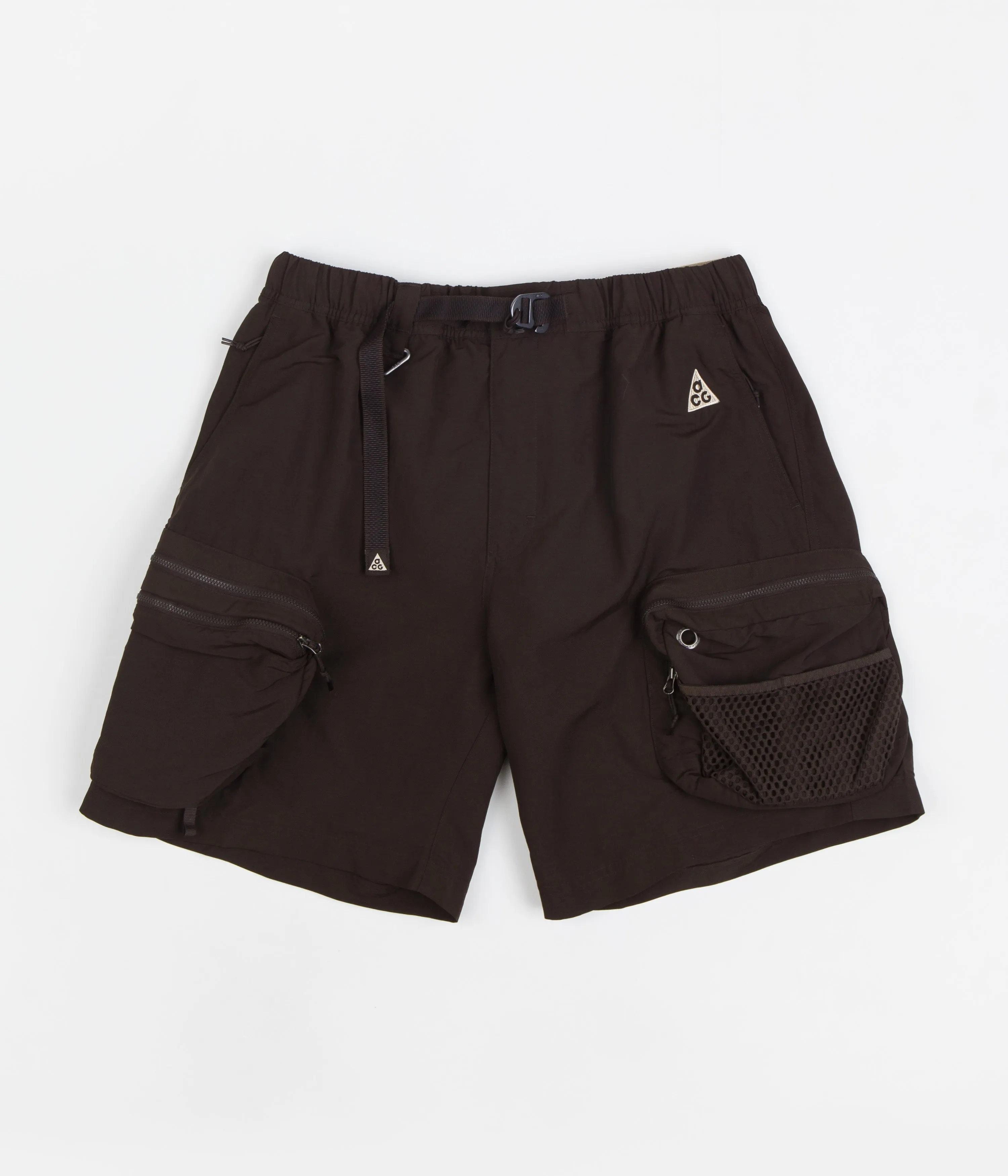Nike ACG Snowgrass Cargo Shorts - Velvet Brown / Black / Sanddrift