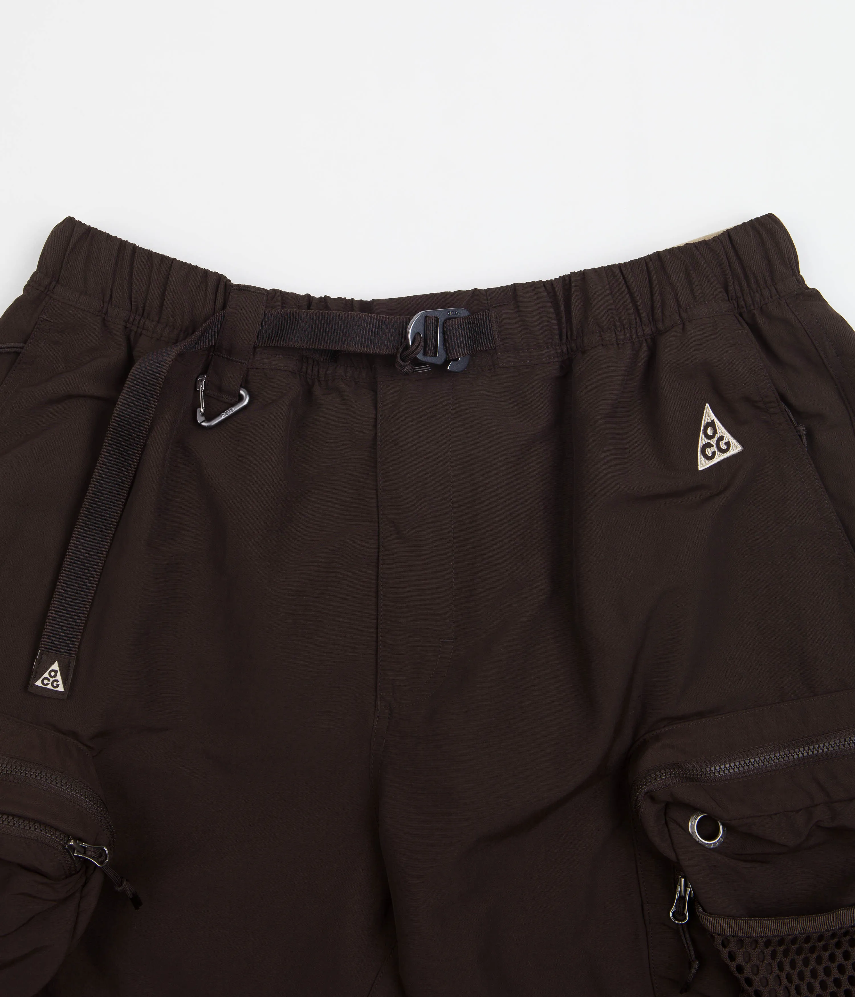 Nike ACG Snowgrass Cargo Shorts - Velvet Brown / Black / Sanddrift