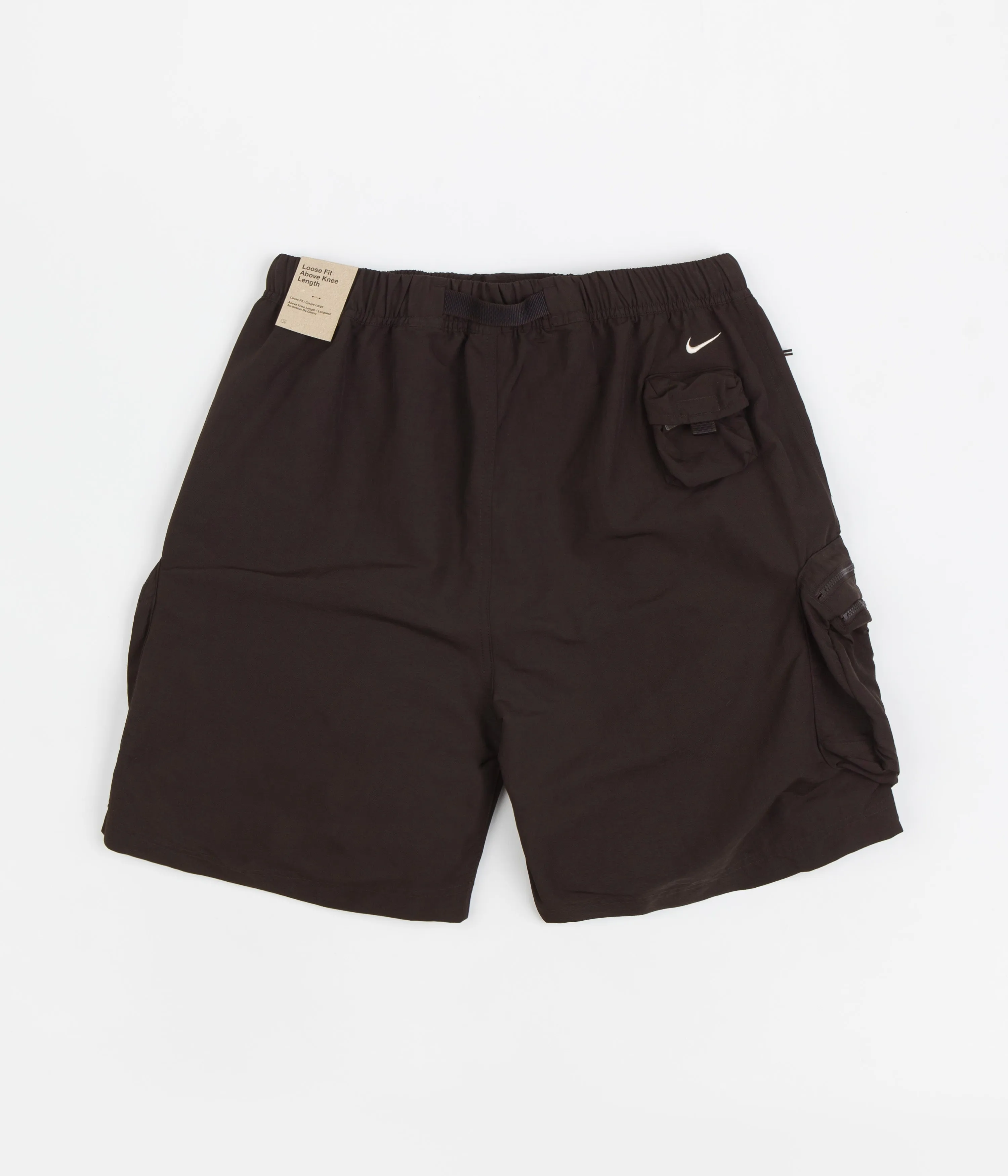Nike ACG Snowgrass Cargo Shorts - Velvet Brown / Black / Sanddrift