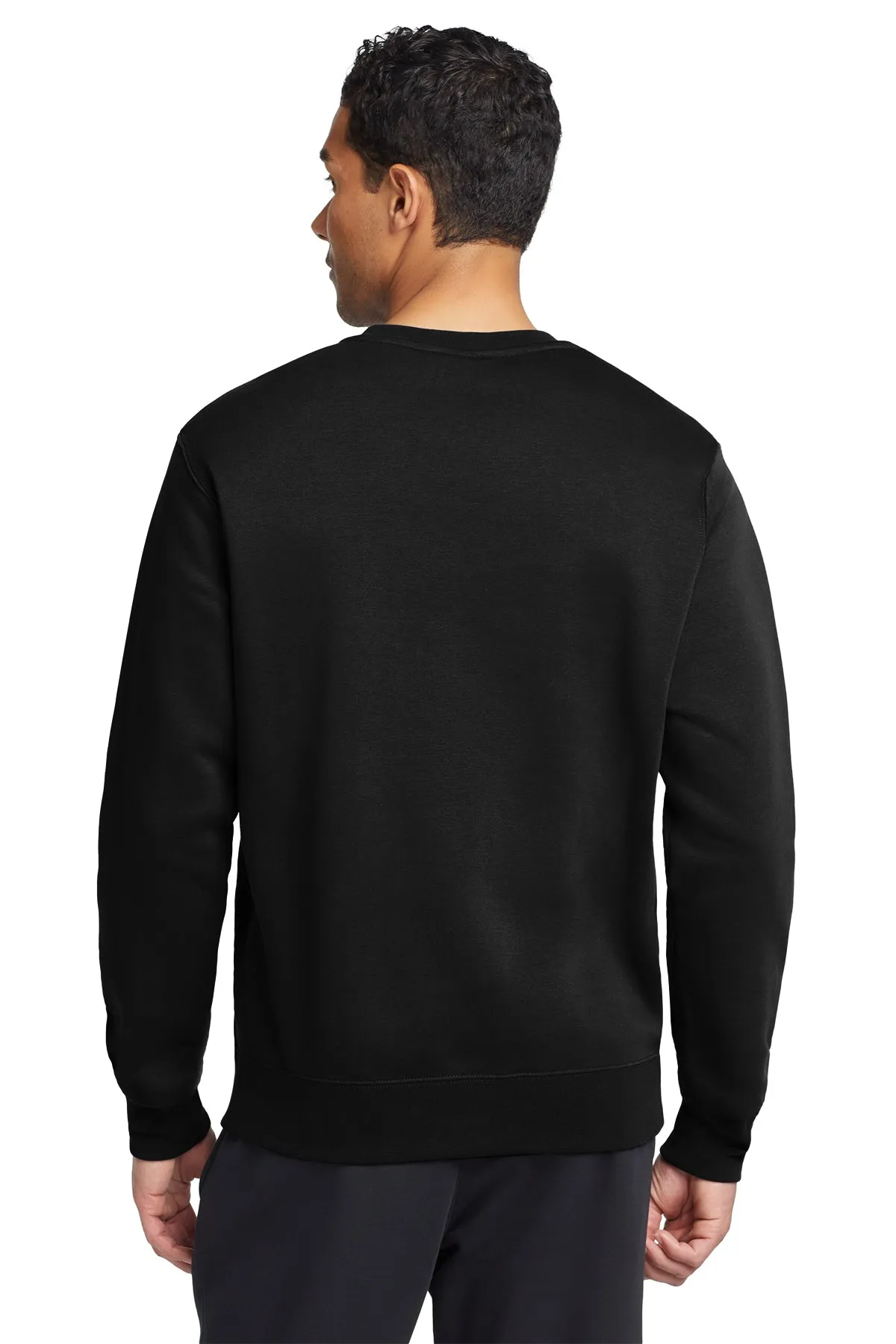 Nike Club Fleece Crew, Black [Ware2Go]