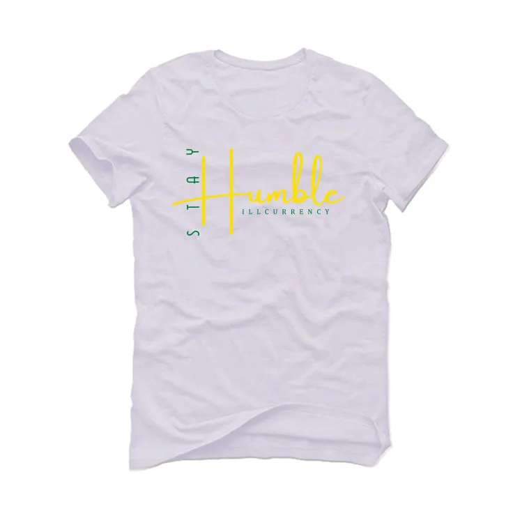 Nike Dunk Low “Reverse Brazil” White T-Shirt (Stay Humble)