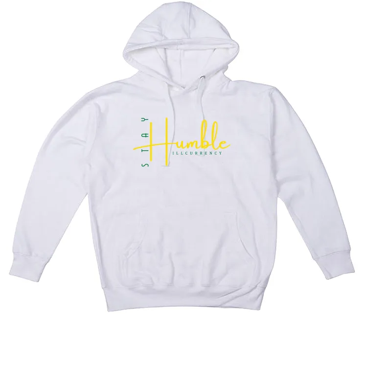 Nike Dunk Low “Reverse Brazil” White T-Shirt (Stay Humble)