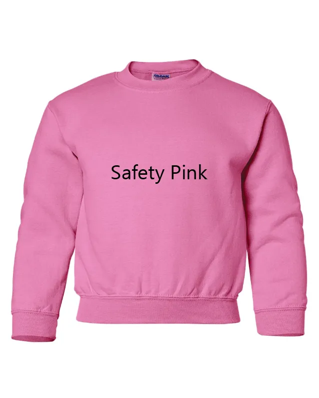 Nike Hello Kitty Hearts Embroidered YOUTH Sweatshirt Kids Boy Girl Unisex Crewneck