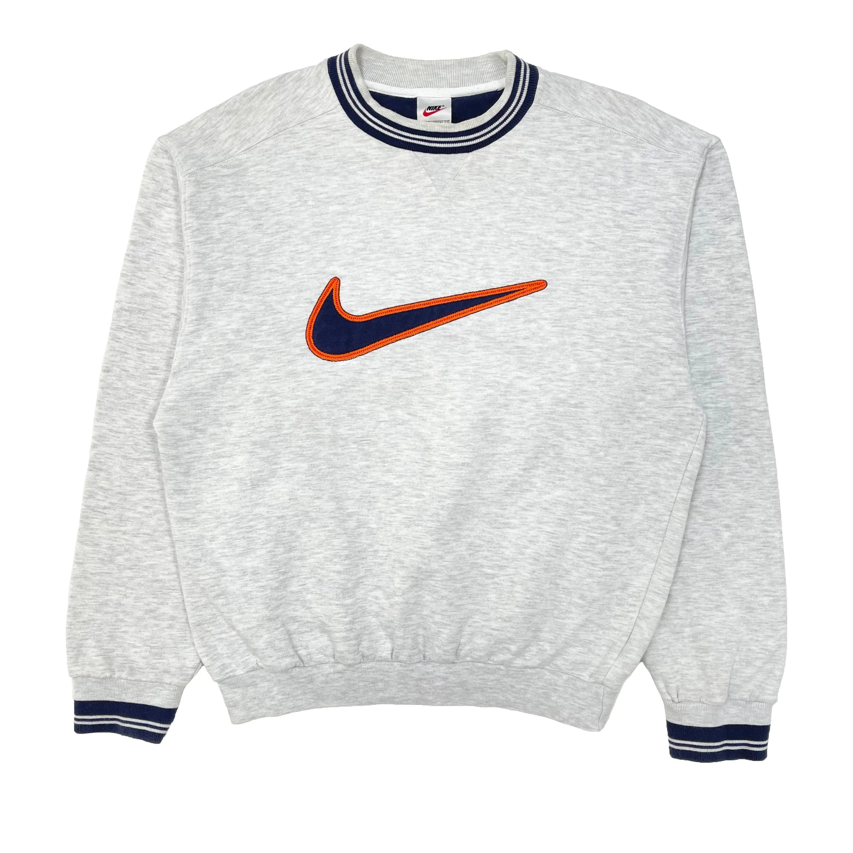 Nike RARE 90s heavyweight embroidered sweatshirt (M)