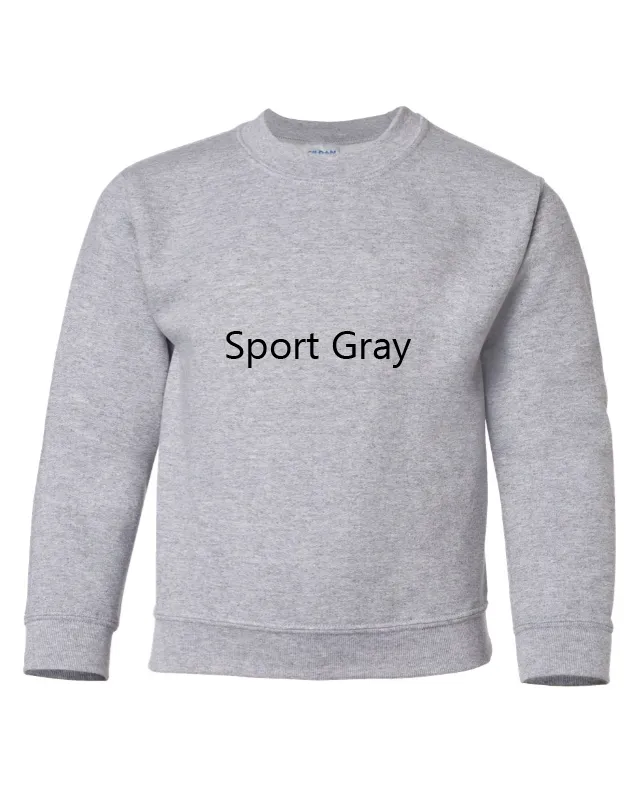 Nike Swoosh Highland Cow Embroidered YOUTH Sweatshirt Kids Boy Girl Unisex Crewneck