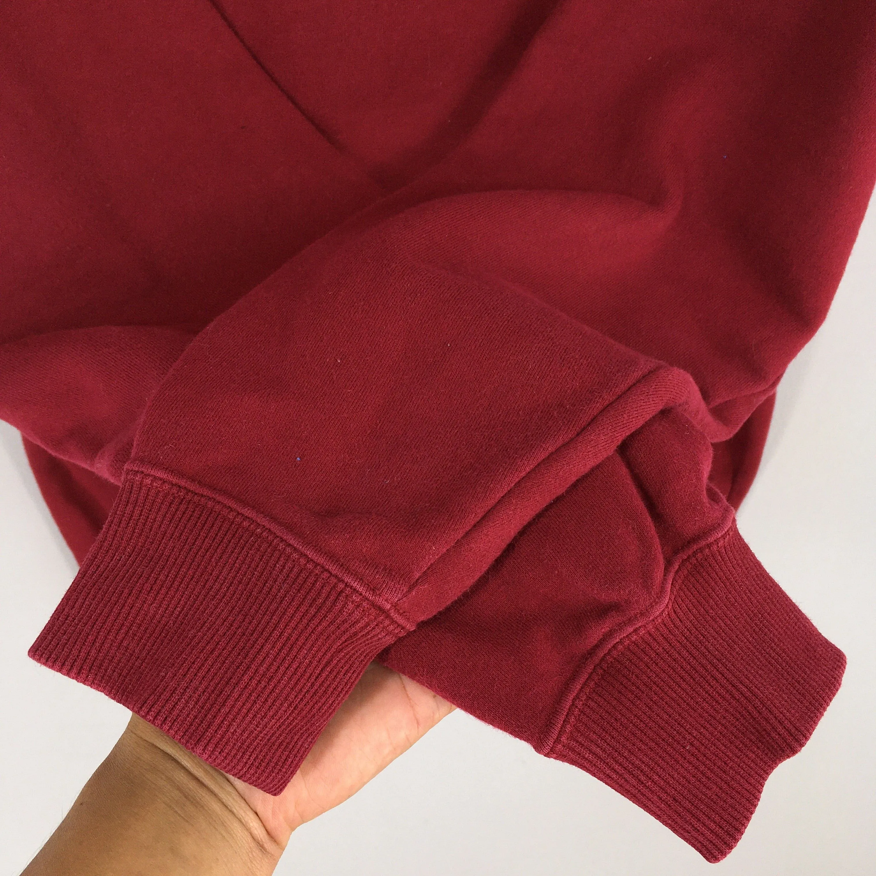 Nike Swoosh Maroon Pullover Hoodie Medium