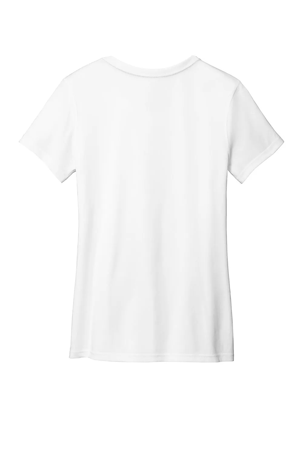 Nike Womens Legend Dri-Fit Moisture Wicking Short Sleeve Crewneck T-Shirt - White - Closeout