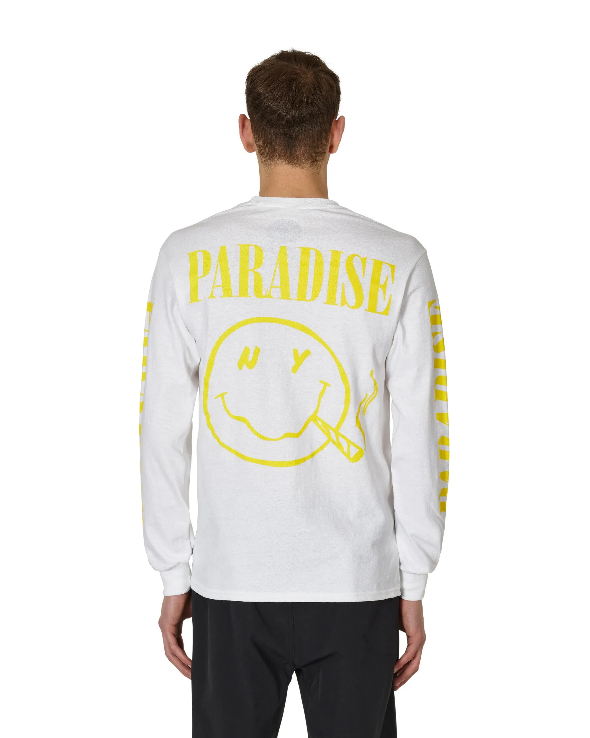 Nirvana In PARADIS3 Longsleeve T-Shirt White