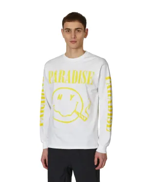 Nirvana In PARADIS3 Longsleeve T-Shirt White