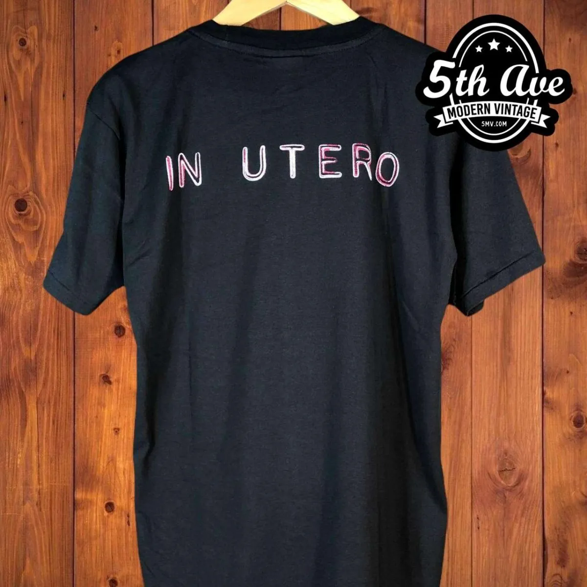 Nirvana In Utero - New Vintage Band T shirt