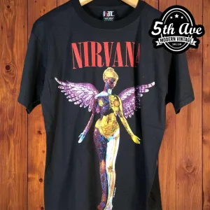Nirvana In Utero - New Vintage Band T shirt